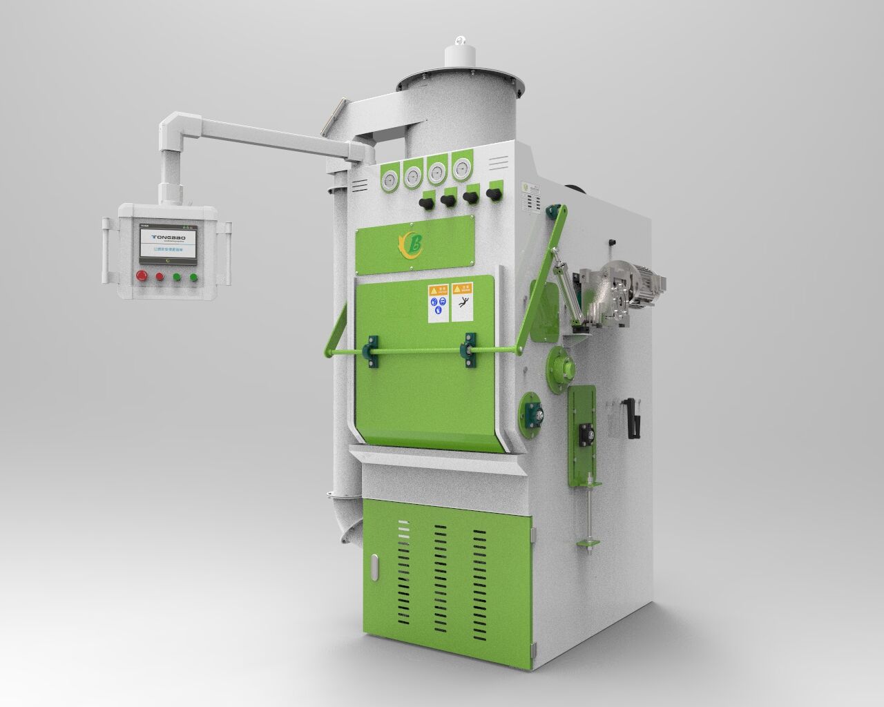 TB-NA400-4A履帶式自動(dòng)噴砂機(jī)，杭州自動(dòng)噴砂機(jī)