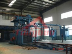 通過(guò)式拋丸機(jī)-產(chǎn)品介紹： 騰博拋丸機(jī)械廠生產(chǎn)的通過(guò)式拋丸機(jī)是鋼結(jié)構(gòu)焊件與H型鋼板及其它類型鋼材的多功能拋丸清理機(jī)，通···